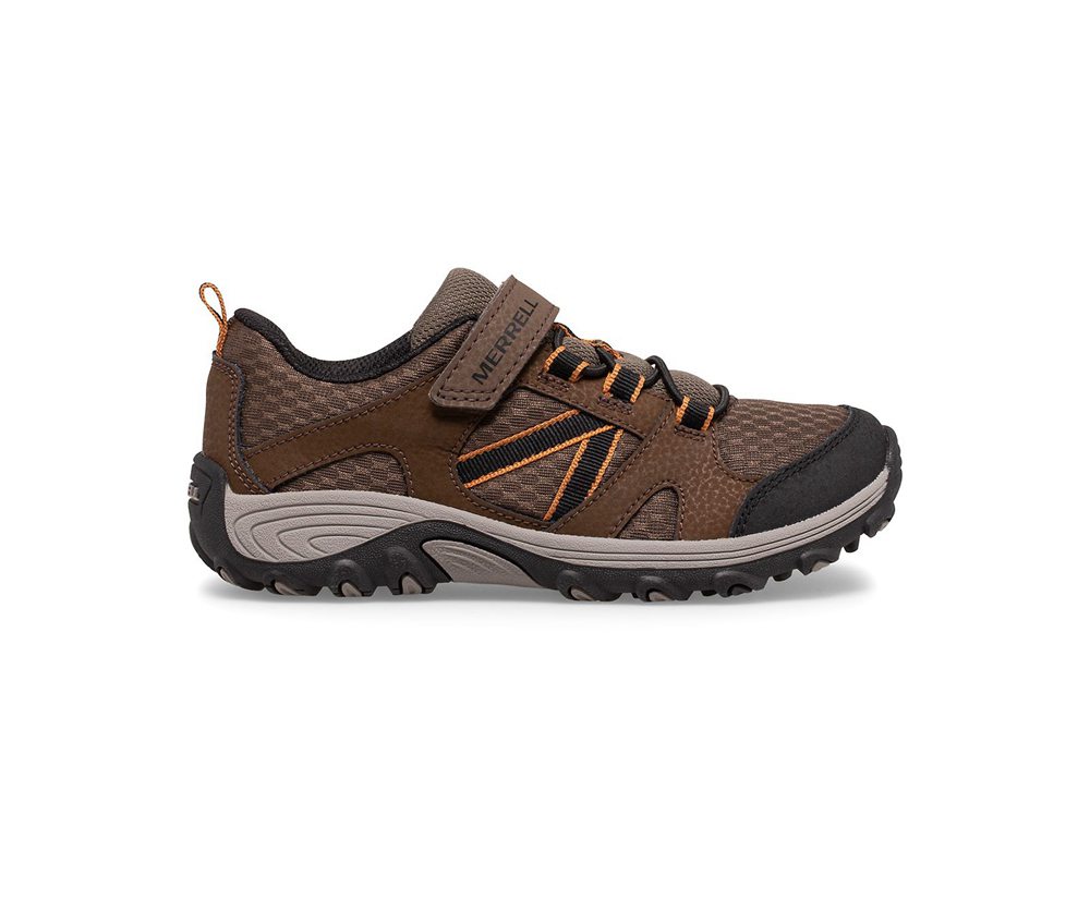 Merrell Sneakers Brown - Outback Low - Kids 13ZKCFMYR